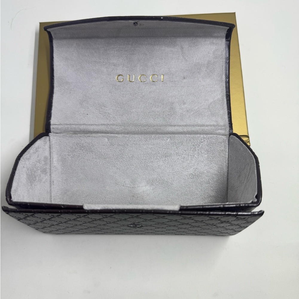 Gucci Black& Blue GUCCI Acetate Sunglasses - Picture 15 of 16